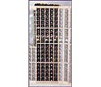 Designer Series 5 Column Individual 95 Bottle Wine Racks w/ Display Row