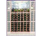 Designer Series Individual Half Height 60 Bottle Wine Racks