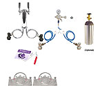 Kegco Economy Homebrew 2 Faucet Draft Tower Conversion Kit