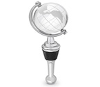 Epic 20-414 Glass Globe Bottle Stopper