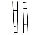 FCF-HD-K Floor-To-Ceiling Mounted Frame - Black Satin Finish
