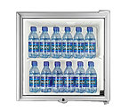 Summit FFAR2LGL7 1.8 c.f. White Cabinet with Glass Door Compact All Refrigerator with Lock - Commercially Approved