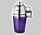 Double Wall Cocktail Shakers with Translucent Base