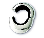Silver Plated Two-Piece Magnetic Wine Collar