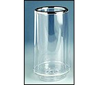 Freddo Thermal Wine Cooler - Clear w/ Chrome Trim