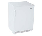 Summit SCFF55IM 5.0 cf Frost-Free Upright Freezer with Ice Maker White Cabinet with White Door