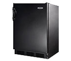 Summit FF7B 5.5 cf Commercial Undercounter All Refrigerator - Black