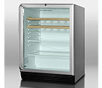 Summit SCR600BLCSSRC 5.5 cf Glass Door Refreshment Center