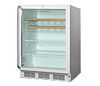 Summit SCR600LCSSRC 5.5 cf Glass Door Refreshment Center