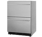 Summit SP6DS2DADA Stainless Steel 2-Drawer Refrigerator, ADA Compliant