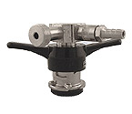 Low Profile D System Keg Coupler w/Pressure Relief Valve