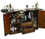 Howard Miller 695-080 Bar Devino Hide-A-Bar Console