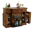 Howard Miller 695-084 Shiraz Hide-A-Bar Wine Console