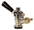 KT85D-L - D System Keg Tap - Black Lever Handle