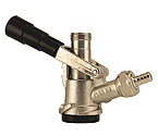 KT85D-L - D System Keg Tap - Black Lever Handle