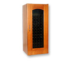 Le Cache Contemporary Series Model 1400 172-Bottle Wine Cellar in Provincial Cherry Finish