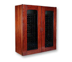 Le Cache Contemporary Series Model 5200 622-Bottle Wine Cabinet - Classic Cherry Finish