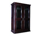 Le Cache European Country Euro 3800 458-Bottle Wine Cellar - Chocolate Cherry Finish