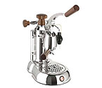 la Pavoni PSW-16 Stradivari Professional Espresso Maker - Wood & Chrome