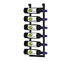 VintageView LR1 Le Rustique Decorative Wine Rack, Black Finish