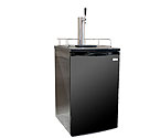 Kegco K199B-1 Full Size Kegerator with Black Cabinet and Door