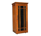 Le Cache Mission 1400 172-Bottle Wine Cellar - Provincial Cherry Finish