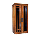Le Cache Mission 2400 286 -Bottle Wine Cabinet - Provincial Cherry Finish