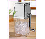 Metrokane 7177 Retro Ice Crusher with Clear Base