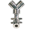FF-020AB 3 Way Wall Bracket for beer line