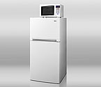 Summit MRF874 Frost Free Refrigerator-Freezer-Microwave Combo - White