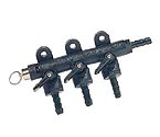 Plastic 3-Way Beer Gas Distributor