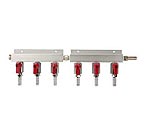 751-021 - Aluminum 6-Way Keg Beer Air Line Distributor