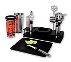 Oggi 7150 10 pc. Professional Bar Tool Set w/ Stand and Cutting Board