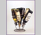 Bottle Bouquet Wine Rack - Black