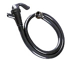 Picnic Faucet with Attached 2 Feet of Black Beer Line