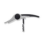 Metrokane Black Original Rabbit Corkscrew Wine Opener in Black