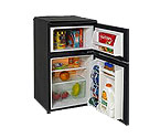 Avanti RA304BT 3.1 Cu. Ft. Counterhigh Two Door Cycle Defrost w/ Reversible Doors - Black