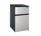 Avanti RA305SST 3.1 Cu. Ft. Counterhigh Two Door Cycle Defrost w/ Reversible Doors - Stainless Steel Doors
