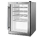 Summit SWC1530 28-Bottle Built-in Wine Cooler Refrigerator with Stainless Steel Door Trim