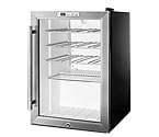 Summit SWC1530 28-Bottle Built-in Wine Cooler Refrigerator with Stainless Steel Door Trim