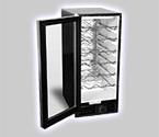 Scotsman SCV32-1SC 32-Bottle Wine Refrigerator with Stainless Steel Glass Door