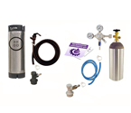 Kegco One Keg Homebrew Party Kegerator Kit - Ball Lock