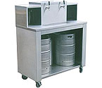 CB-SS2A - Portable Dispensing Cabinet without Canopy