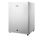 Summit FF28LWH 2.4 c.f. Compact All Refrigerator w/ Lock - White