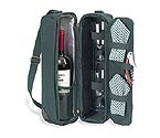 Sunset Deluxe One Bottle Wine Carrier - Blue