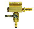 1741 - Aluminum One-Way Keg Beer Air Line Distributor without Safety