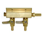 1742 - Aluminum Two-Way Beer Air Line Distributor without Safety
