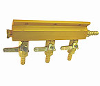 1743 - Aluminum Three-Way Air Distributor without Safety