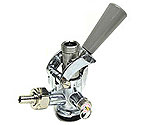 CH5000SS - D System Keg Coupler Grey Handle with Stainless Steel Probe