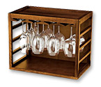 Cube Stack Wine Glass Rack